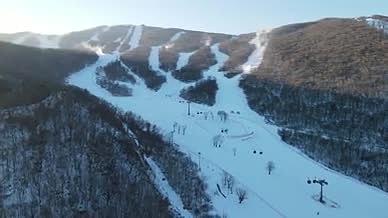 松花湖滑雪场全景视频的预览图